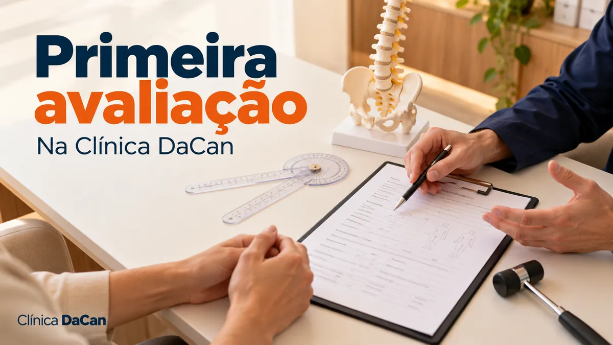Capa ilustrativa do artigo: Primeira avaliação na Clínica DaCan: como funciona e como se preparar