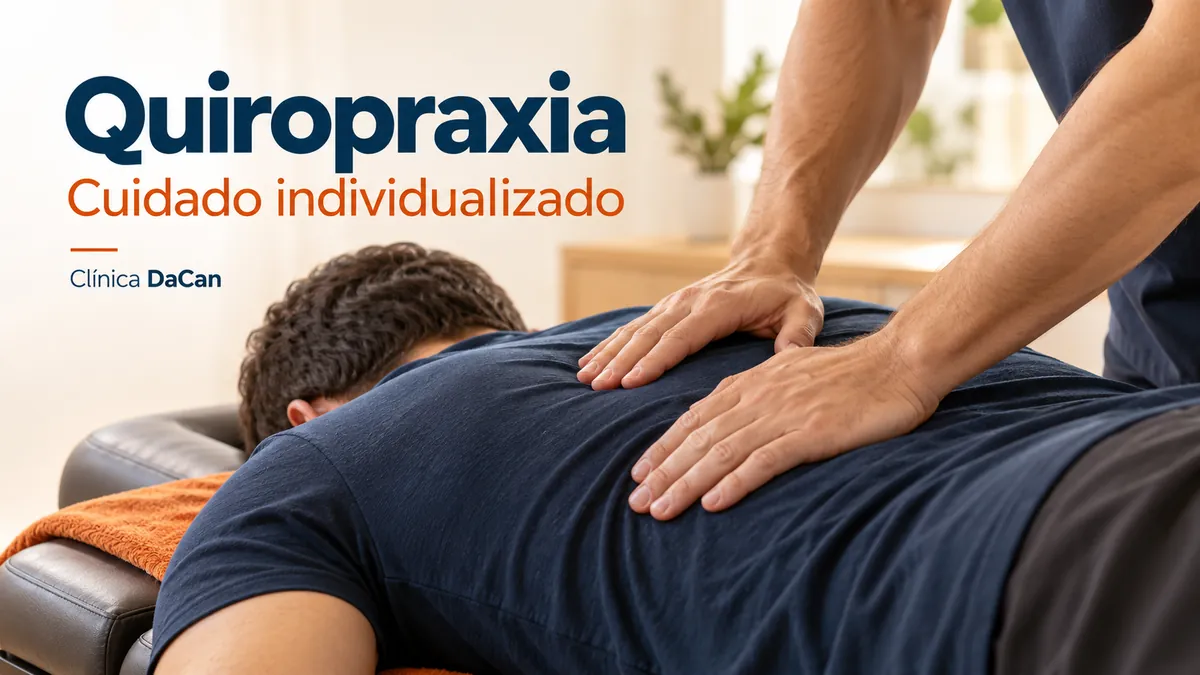 Capa ilustrativa do artigo: Quiropraxia: como funciona, quando pode ajudar e o que esperar do atendimento