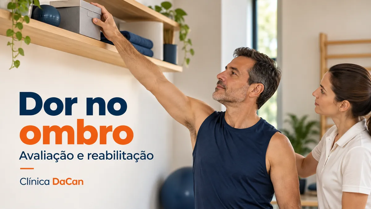 Capa ilustrativa do artigo: Dor no ombro: causas mais comuns, avaliação e tratamento fisioterapêutico